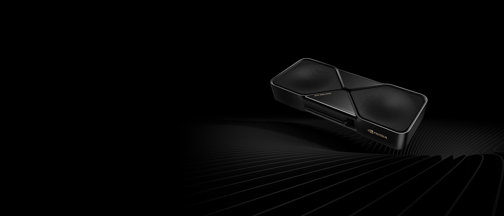 NVIDIA RTX PRO 6000 Blackwell professional GPU official product image
